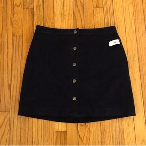 Blue Old Navy Corduroy Skirt